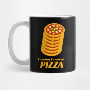 Leaning Tower of Pizza Mug